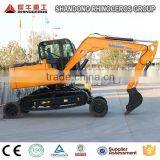 Escavator Mini 8ton for Sale, X8 Wheell Crawler Excavator for Sale in Europe