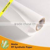 Ecp-solvent Matte PP Paper, Waterproof Matte PP Paper With or Without Glue