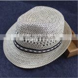 Factory wholesale high quality folding cowboy hats with print logo