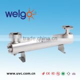 Waste water treatment of UV equipment