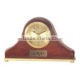 Pearl Wooden/Metal Desk Alarm Clock T107-A