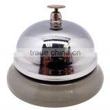 Reception Bell on Table in Silver or Gold Cover and Colorful Painted Base With Logo thumbnail-2