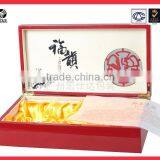Red Color Tea Box Wood Wholesale thumbnail-2