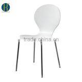 HY 3014 Colorful High Quality Plywood Promotional Stackable Chair for Dining Room thumbnail-3