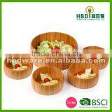 High Quality Bamboo Salad Bowl Set Wholesale thumbnail-2