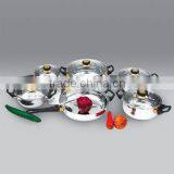 12 Pcs Stainless Steel Cookware