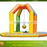 Inflatable Football Throwing Game thumbnail-1