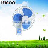 Low Power Consumption Blue Wall Mounted Fan thumbnail-1