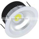 High Efficiency 12w COB Downlight Led 90mm With 120 Degree Beam Angle 12w Cob Downlight