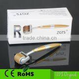 ZGTS Professional Luxury Gold Plated Titanium Alloy Needles Skin Roller Treating Acne Scars, Skin, Hair Loss, Wrinkles thumbnail-3