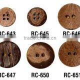 Coconut Button for Garment Fashion Hot Sale Handmade Manufacturer India thumbnail-1