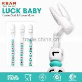 Promotion Gift for Baby Non-toxic Cute Silicone Babypacifier Chain thumbnail-2