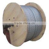 Galvanized Steel Anti Twist Braid Rope / Wire Rope for Transmission Line Stringing thumbnail-3