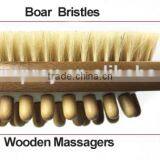 Bamboo Double Sided Body Brush thumbnail-1