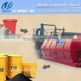 High Grade Waste Tyre Oil Recycling Pyrolysis Machine Exported to Malaysia thumbnail-5