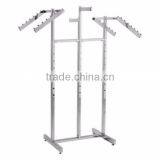Floor Standing Metal Bag Display Stand With 10 Hooks thumbnail-3