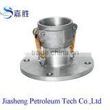 Round Flanged Female Quick Coupling thumbnail-1