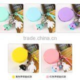 Macarons Mini Zipper Coin Purse Silicone Jelly Coin Purse thumbnail-6