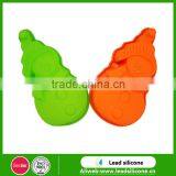 Food-grade Colorful Snowman Shape Silicone Cake Mold/silicone Chocolate Mold thumbnail-2
