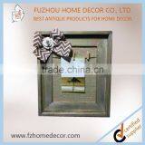Fashion New Style Antique Wooden Frame With Hemp Rope and Wood Clips Decor of Metal Letter thumbnail-2