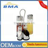 China Factory Directly Wholesale Magnetic Spice 4 Jar Set Spice Holder thumbnail-3