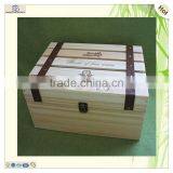 Wholesale Unfinished Six Packs Europe Wood Beer Wine Box thumbnail-1