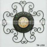 Hot Sale for Home Decoration Metal Antique Wall Clock thumbnail-1
