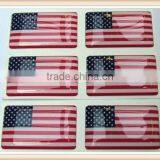 America American USA Flag Small Domed Decal Sticker thumbnail-1