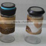 2016 Hot Selling Glass Seasoning Pot With Braid Sleeve thumbnail-1