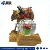 Unique Curious Tourist Attractions Desert Souvenir Camel Water Snow Globe thumbnail-1