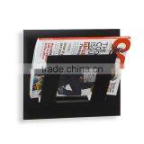 Colorful Metal Wall Magazine Rack thumbnail-2