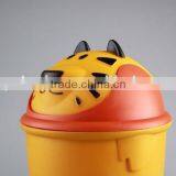 Rubbish Bin Household Garbage Can/Animal Design Plastic Trash Can thumbnail-6