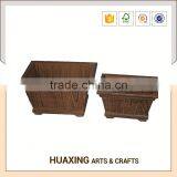 New Design Hot Sale Wooden Flower Pot With Best Quality thumbnail-3