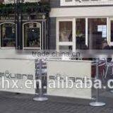 Cafe Barrier With Customized Carvas thumbnail-2
