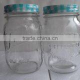 12 oz Metal Tap Apple Grape Jam Jar thumbnail-2