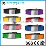 qr Code Silicone Bracelet With Metal Clasp With Factory Price thumbnail-2