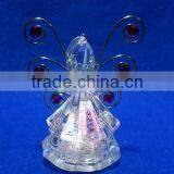 LED Lighted Butterfly Wings Acrylic Angel Xmas Decoration thumbnail-4