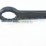 100mm DIN7444 Ring Slogging Spanner (10~185mm) 45# Carbon Steel 40Cr Hammer Striking Box Wrench thumbnail-4