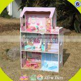 Wholesale Kids Wooden Dollhouse Miniatures Fashion Baby Wooden Dollhouse Miniatures Hot Wooden Dollhouse Miniatures W06A044 thumbnail-1