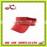 Promotional Leather Trimed Cheap neoprene Plastic Sun visor cap