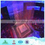 Glass Water Wall Fountain, With Digital Logo or Light, Digital Water Fountain thumbnail-6