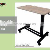 Rolling Side Multi-function Desk With Wheels Reading Bed Study Table thumbnail-6