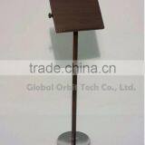 Adjustable Wood Table Menu Stand of Kitchen Restaurant Equipment thumbnail-3