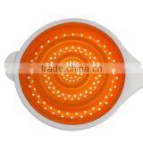 Multi-purpose Silicone Collapsible Colander , Drain Strainer , Folding Strainer thumbnail-4
