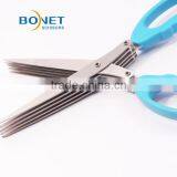 S97002A 7-1/2" New Stainless Steel Multi Blade Herb Chopping Scissor thumbnail-3