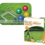 GSSGCRP6 TPU Football Croquet Game Set With Goals thumbnail-1