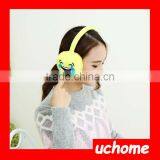 UCHOME Emoji Earmuff/Plush Emoji Emoticons Warm Earmuff thumbnail-2