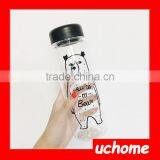 UCHOME Stocked Custom Water Bottle, 500ml Cheap Plastic Water Bottle thumbnail-3