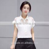 Short Sleeve Latest Fashion Lady Blouse thumbnail-2