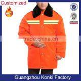 Wholesale Custom High Quality Anti-electricity Design Unisex Reflective Firemen Long Sleeve Coverall Workwear Uniform thumbnail-5